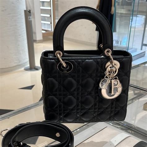 black dior bag|dior small black bag.